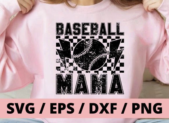 Game Day Graphics: Capturing the Spirit with Baseball Mama PNG