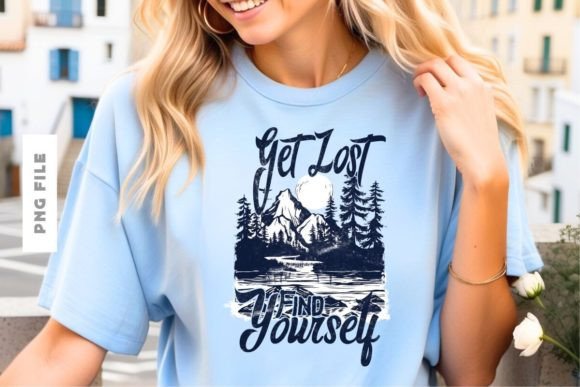 Get Lost in Adventure: A T-Shirt Design for Explorers