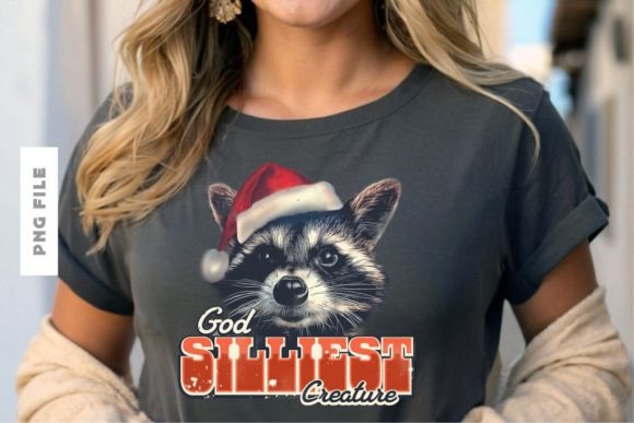 God Silliest Creature T-shirt Design: A Ready-to-Print Masterpiece