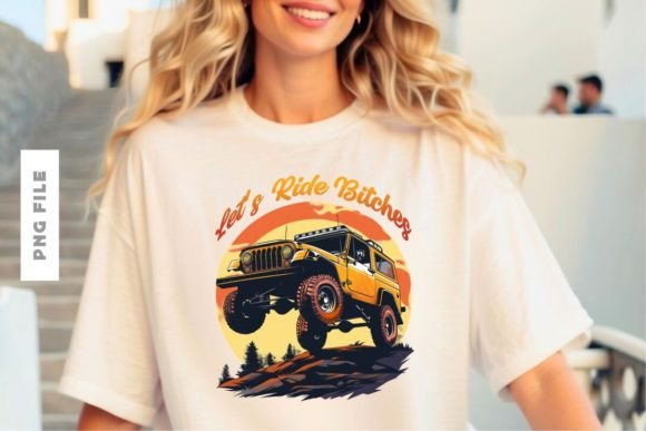 Let's Ride Bitches T-shirt Design: Your Ultimate Print-Ready Asset