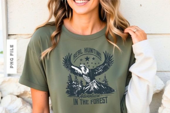 Real Hunting T-shirt Design: Your Ultimate Print-Ready Asset