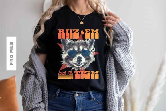 Rizz 'Em with the Tism: A T-shirt Design for Authentic Expression