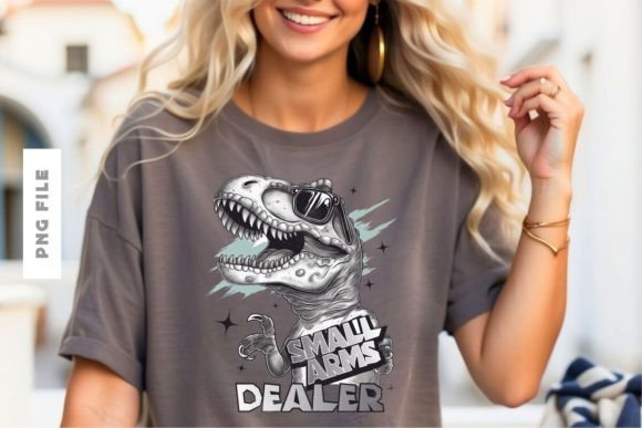 Small Arms Dealer T-Shirt Design: Bold Graphics for Real Brands