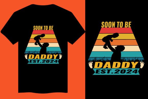 Soon to Be Daddy T Shirt Design: A Versatile Asset for Creative Projects