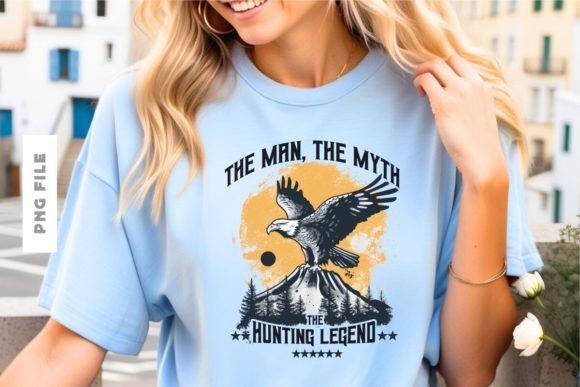 Unleash the Hunt: The Man the Myth Hunting Legend Design
