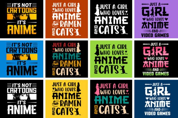 Unlock Your Creative Potential with a Premium Anime T-Shirt Design Bundle